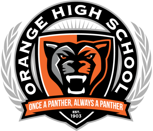 Orange High Panthers crest